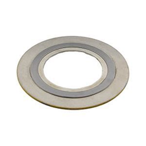 Spiral Wound Gasker 304 Stainless Steel Inner Ring 304 Stainless Steel Outer Ring 304 Stainless Steel Centering Ring #600 Pound304 SS Spiral Wound FG, 304 SS IR, 304 SS OR