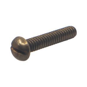 Silicon Bronze Slotted Round Head Machine ScrewSilicon Bronze Slotted Round Head Machine Screw