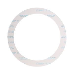 Teadit Tealon TF1580 Reustructured PTFE with Barium Sulfate Full Face GasketTealon 1580 Ring Gasket