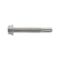 Thumbnail of Hex Washer Head Self Drilling Tek 5 Stainless Steel12-24 X 2 Hex Washer Head #5 Tek, SS