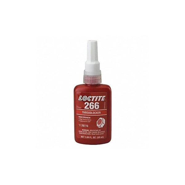 LOCTITE 266 PERMANENT HI TEMP THRD LOCK, 50ML