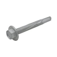 Thumbnail of Hex Washer Head Self Drilling Tek 5 Long Life Coated1/4-20 X 2 1/4  Hex Washer Head #5 Tek, Coated