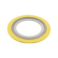 Thumbnail of Spiral Wound Gasker 304 Stainless Steel Inner Ring 304 Stainless Steel Outer Ring Carbon Steel Centering Ring #600 Pound304 SS Spiral Wound FG, 304 SS IR, CS OR