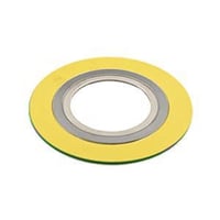 Thumbnail of Spiral Wound Gasker 316 Stainless Steel Inner Ring 316 Stainless Steel Outer Ring Carbon Steel Centering Ring #600 Pound316 SS Spiral Wound FG, 316 SS IR, CS OR