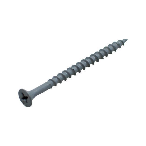 PHILLIPS Bugle Head-Deck Screw Black 01#6 X 1 1/4 Phillips Bugle Head Drywall Screw, Coated