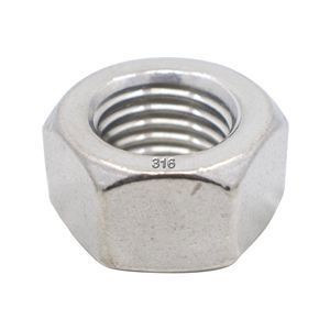 316 Stainless Steel Finish Hex Nut316 SS Hex Nut