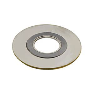 Spiral Wound Gasker 304 Stainless Steel Inner Ring 304 Stainless Steel Outer Ring 304 Stainless Steel Centering Ring #2500 Pound304 SS Spiral Wound FG, 304 SS IR, 304 SS OR