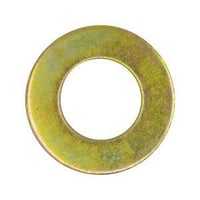 Thumbnail of Grade 8 SAE Flat Washer Thru Hardened PlatedExtra Thick Thru Hardened SAE Flat Washer, Plated