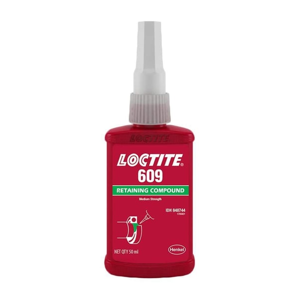 LOCTITE 609 RETAINING COMPOUND, 50ML