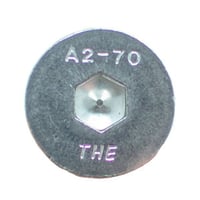 Thumbnail of A2 Stainless Steel-Flat-Socket Cap Screw 03M10-1.50 X 20MM DIN 7991 A2 Stainless Steel Flat Socket Cap Screw