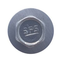 Thumbnail of Hex Head Self Tapping Screw Type A Plated With EPDM Bonded Washer10 X 3/4 Hex Head Self Tapping Screw With Washer, Plated