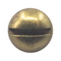 Thumbnail of Brass Slotted Round Head Machine Screw#10-24 X 2 Brass Slotted Round Head Machine Screw