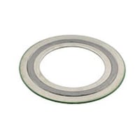 Thumbnail of Spiral Wound Gasker 316 Stainless Steel Inner Ring 316 Stainless Steel Outer Ring 316 Stainless Steel Centering Ring #150 Pound316 SS Spiral Wound FG, 316 SS IR, 316 SS OR