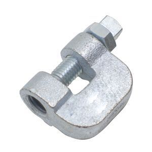 Figure G86 C-Clamp With Lock Nut Hot Dipped GalvanizedFig G86 C-Clamp with Lock Nut, Galvanized