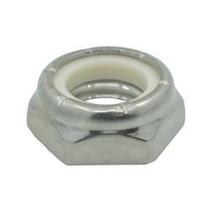 Stainless Steel Jam Nylon Insert Lock NutSS Nylon Insert Jam Lock Nut