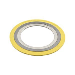 Spiral Wound Gasker 304 Stainless Steel Inner Ring 304 Stainless Steel Outer Ring Carbon Steel Centering Ring #150 Pound304 SS Spiral Wound FG, 304 SS IR, CS OR