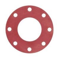 Thumbnail of Red Rubber Full Face Gasket1 300#/400#/600# 1/8 Red Rubber  75 Durometer +/- 5 Full Face Gasket
