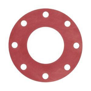 Red Rubber Full Face Gasket1 300#/400#/600# 1/8 Red Rubber  75 Durometer +/- 5 Full Face Gasket