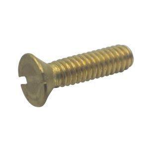 Brass Slotted Flat Head Machine ScrewBrass Slotted Flat Head Machine Screw