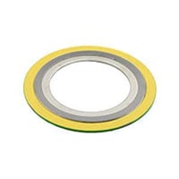 Thumbnail of Spiral Wound Gasker 316 Stainless Steel Inner Ring 316 Stainless Steel Outer Ring Carbon Steel Centering Ring #150 Pound316 SS Spiral Wound FG, 316 SS IR, CS OR