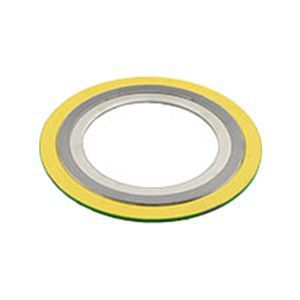 Spiral Wound Gasker 316 Stainless Steel Inner Ring 316 Stainless Steel Outer Ring Carbon Steel Centering Ring #150 Pound316 SS Spiral Wound FG, 316 SS IR, CS OR