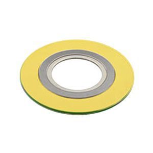 Spiral Wound Gasker 316 Stainless Steel Inner Ring 316 Stainless Steel Outer Ring Carbon Steel Centering Ring #1500 Pound316 SS Spiral Wound FG, 316 SS IR, CS OR