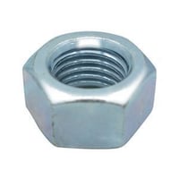 Thumbnail of J995 Grade 2 Finish Hex Nut Clear Zinc PlatedNuts