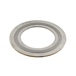 Spiral Wound Gasker 304 Stainless Steel Inner Ring 304 Stainless Steel Outer Ring 304 Stainless Steel Centering Ring #150 Pound304 SS Spiral Wound FG, 304 SS IR, 304 SS OR