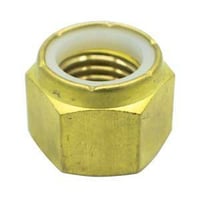 Thumbnail of Brass Nylon Insert Lock NutBrass Nylon Insert Lock Nut