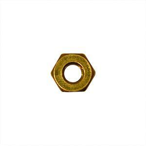 Brass Hex Machine Nut#10-32 Brass Machine Hex Nut