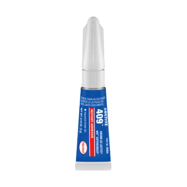 LOCTITE 409 SUPER BONDER INSTANT ADHESIVE GEL, 3 GRAM