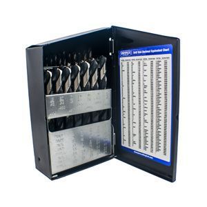 Roto Brute Champion Drill Bit SetRoto Brute Mechanics Length Xl28 Drill Bit Set 1/16-1/2 By 64Ths