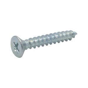Phillips Flat Head Self Tapping Screw Type A PlatedPhillips Flat Head Self Tapping Screw, Plated