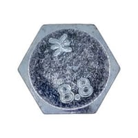 Thumbnail of Class 8.8 Metric Hex Bolt PlatedM4-0.70 X 20MM DIN 933/ISO 4017 Class 8.8 Hex Cap Screw, Plated