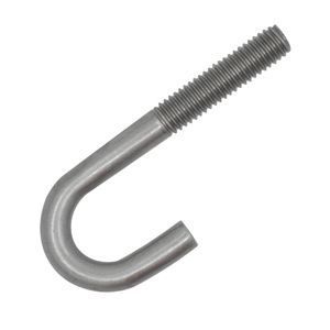 Stainless Steel J-Bolt1/4-20 X 4 304 Stainless Steel J-Bolt