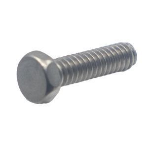 18-8 Stainless Steel Hex Head Machine ScrewSS Hex Trim Head Machine Screw