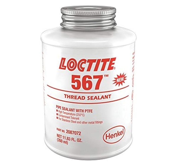 LOCTITE 567 HI-TEMP THREAD SEALANT, 350ML