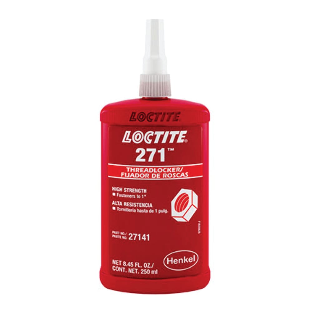 LOCTITE 271 HI-STRENGTH THREAD LOCKER, 250ML | STS Industrial